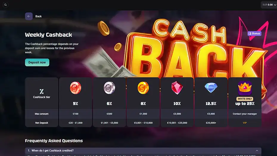 Need for Slots CashBack