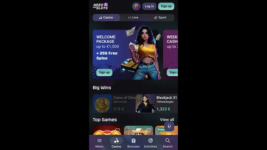 NeedforSlots Android