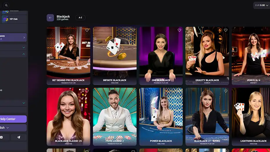 NeedforSlots BlackJack