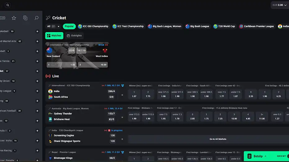 NeedforSlots Cricket