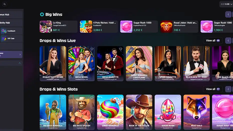 NeedforSlots Drops and Wins