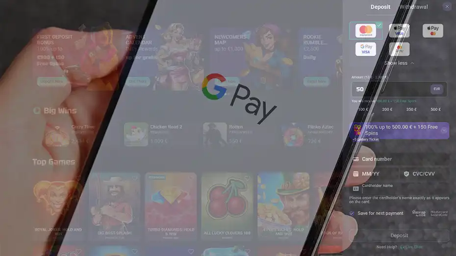 NeedforSlots GooglePay