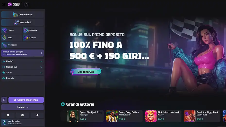 NeedforSlots Italy