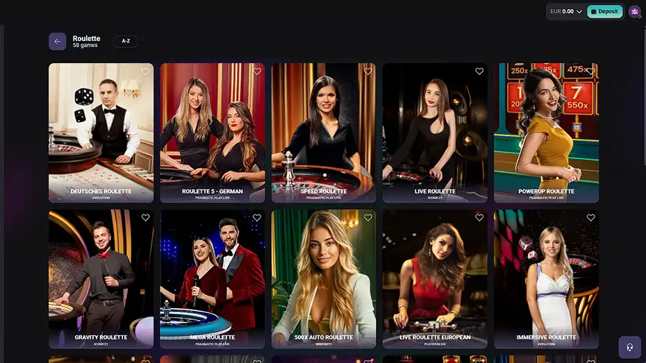 NeedforSlots Casino Lobby