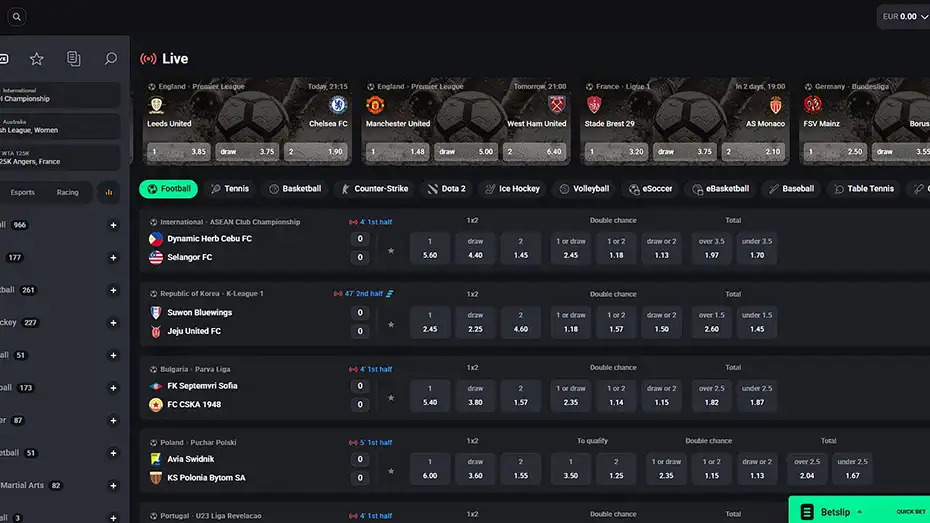 NeedforSlots Live Sports