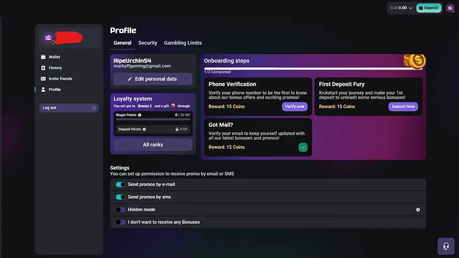 NeedforSlots Profile