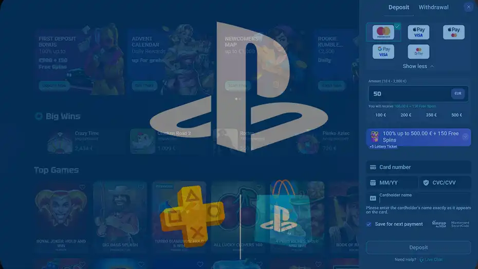 NeedforSlots PS Card