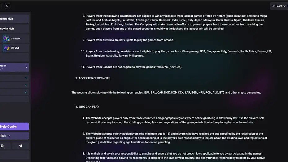 NeedforSlots Terms 3